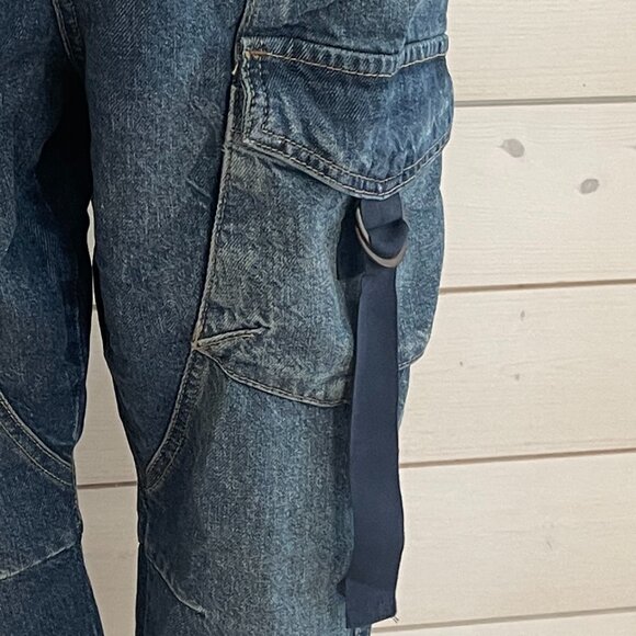 016 We The Free Hazel Pull On Utility Jeans In Dark And Stormy NWOT Size Small - Picture 10 of 11